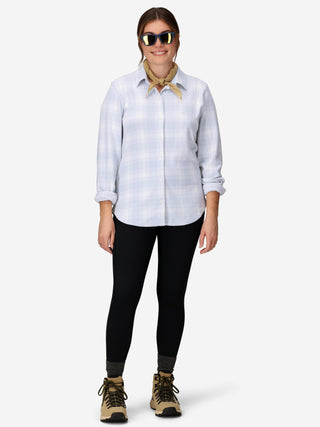 Wm's Alpine Haven Knit Flannel LS