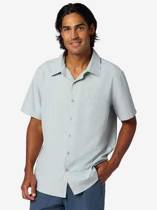 AirExchange UPF 40 Novelty Short-Sleeve Collared Shirt - Marmot
